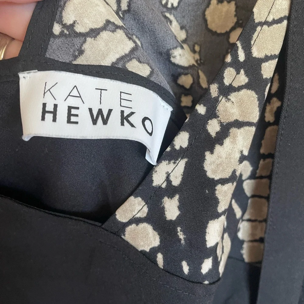 Elegant Black and Tan Jumpsuit - Picture 10 of 11